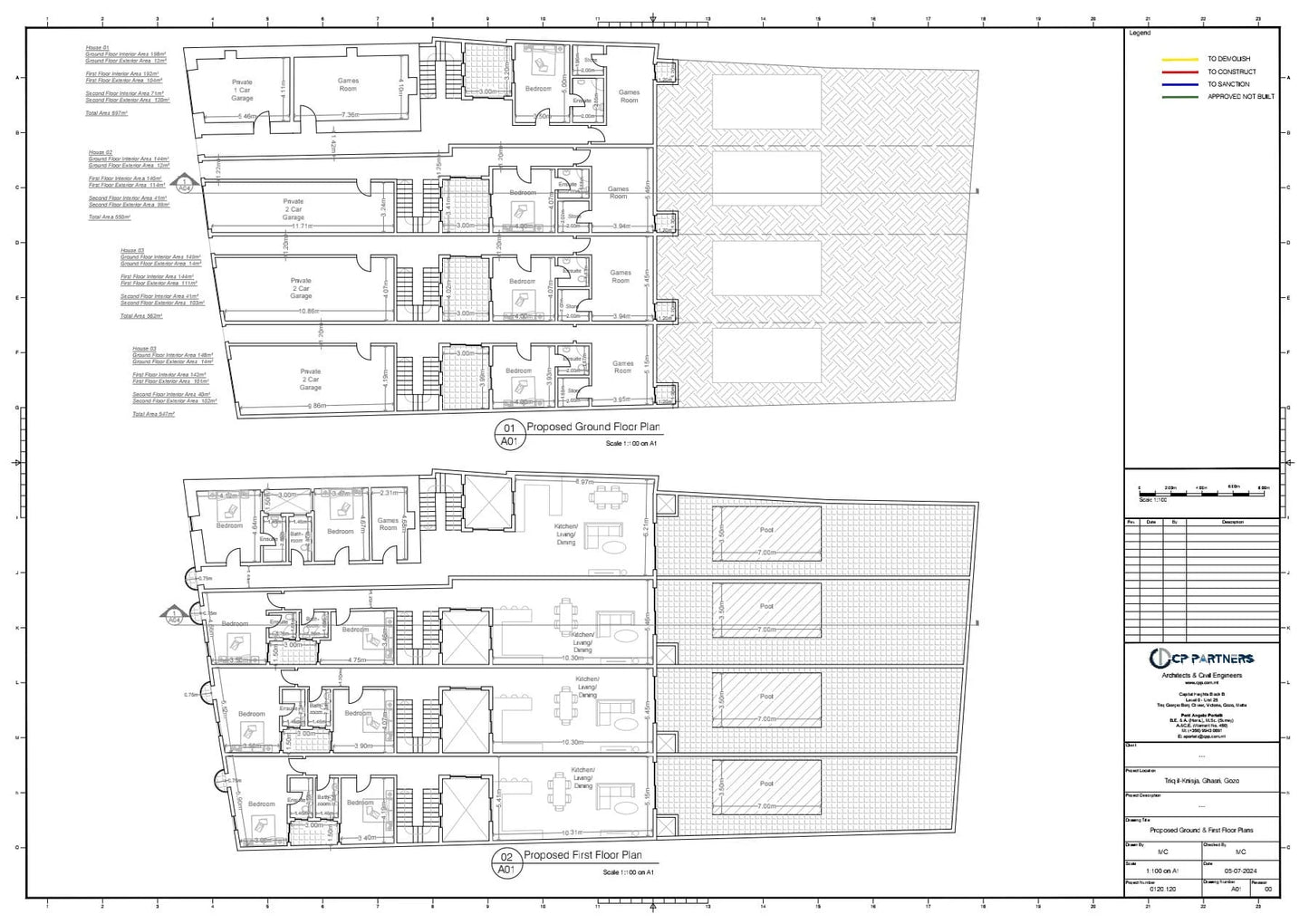 Gozo - Ghasri Plots / Terraced Houses