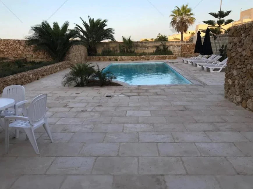 Gozo - Gharb Detached Villa with Distant Sea and Field Views